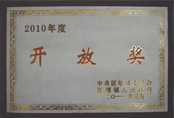 开放奖